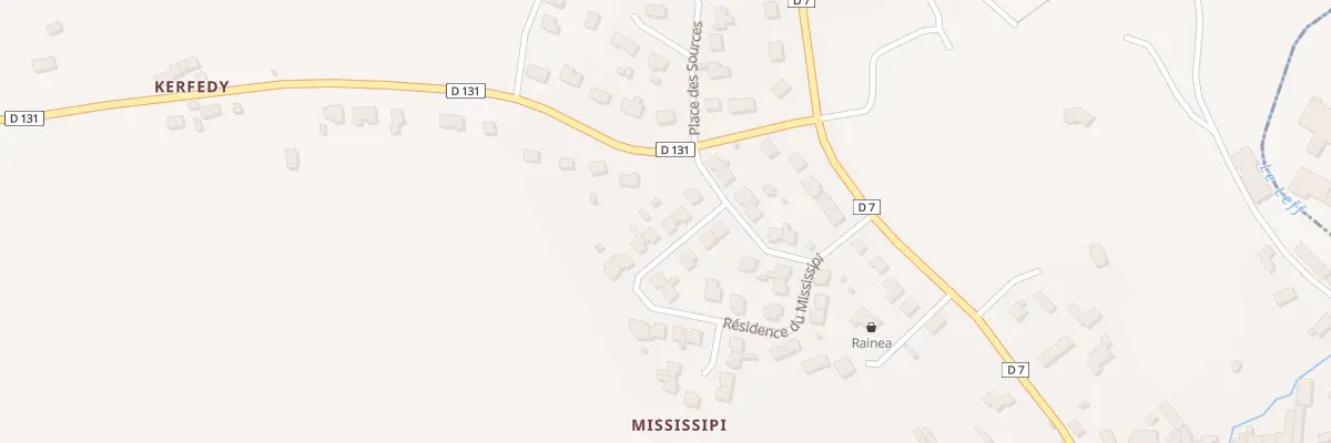 Plan du 21 Res du Mississipi à Châtelaudren-Plouagat