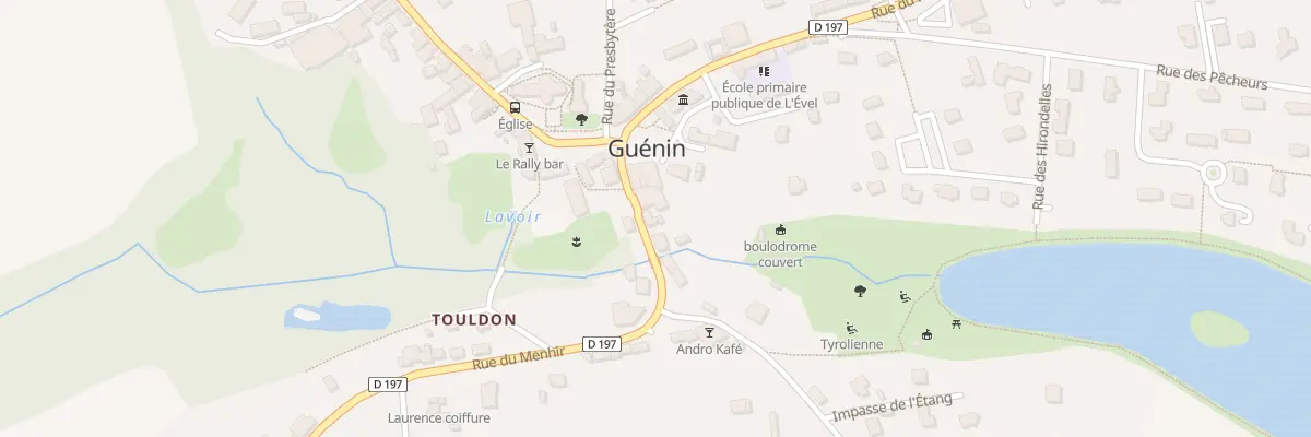 Plan du 5 Rue du Pont à Guénin