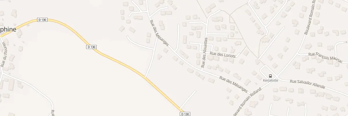 Plan du 11 Rue des Mésanges à Pontivy