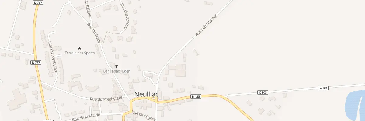 Plan du 5060 Rue St Michel à Neulliac