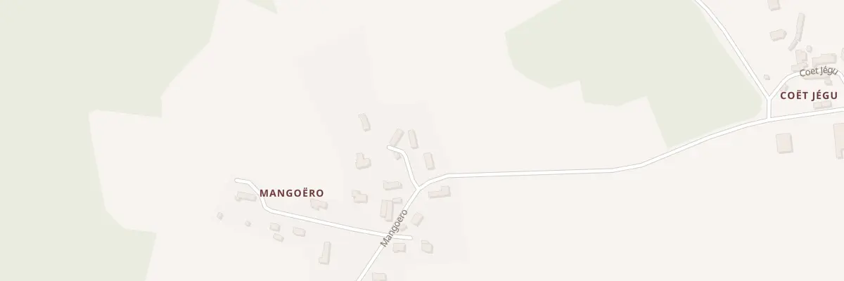 Plan du 4 Mangoëro à Plumergat
