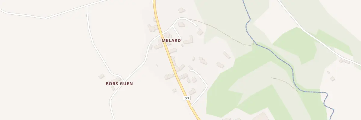 Plan du 44 Mélard à Bringolo