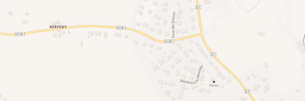 Plan du 3 Rue de Kerfedy à Châtelaudren-Plouagat