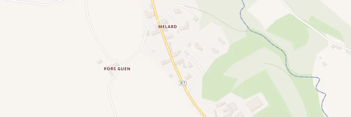 Plan du 5111 Mélard à Bringolo