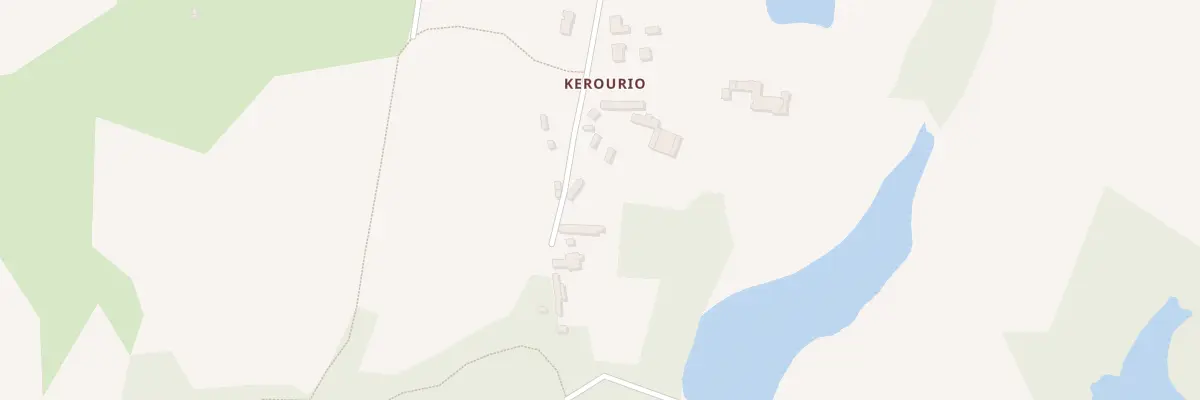 Plan du 17 Ham de Kerourio à Crach