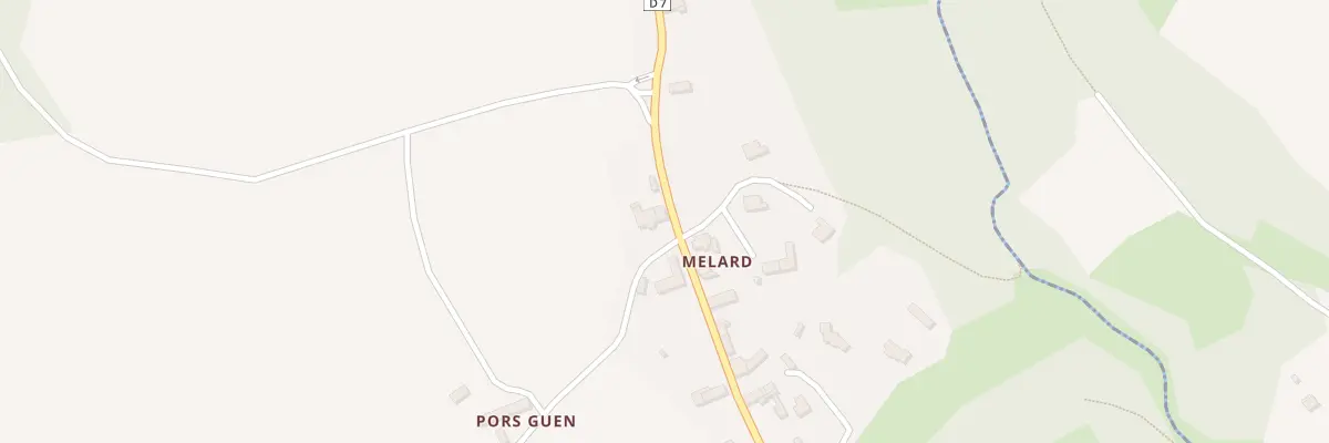 Plan du 23 Mélard à Bringolo