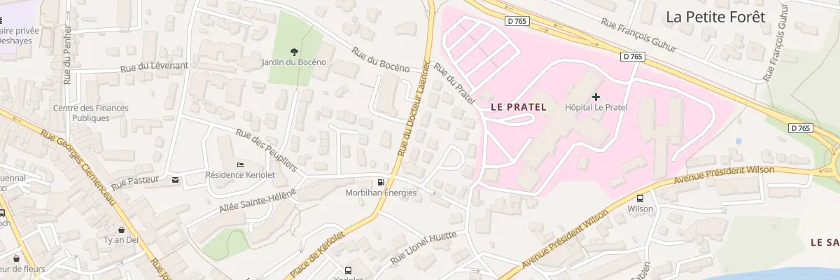 Plan du 5 Rue du Doc Laennec à Auray