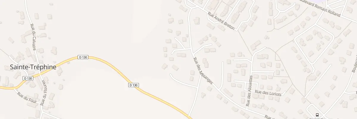 Plan du 3 Rue des Chardonnerets à Pontivy