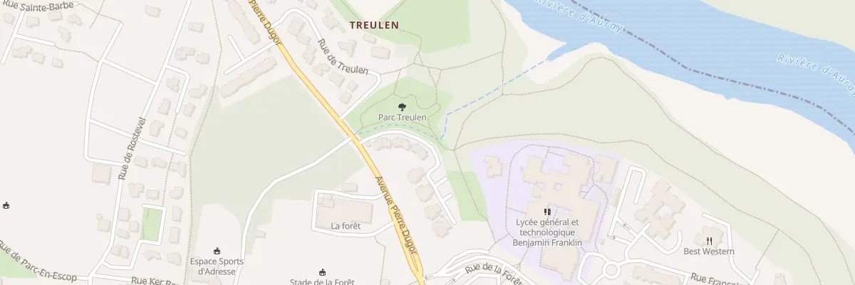 Plan du 8 Imp Jacques Prevert à Auray