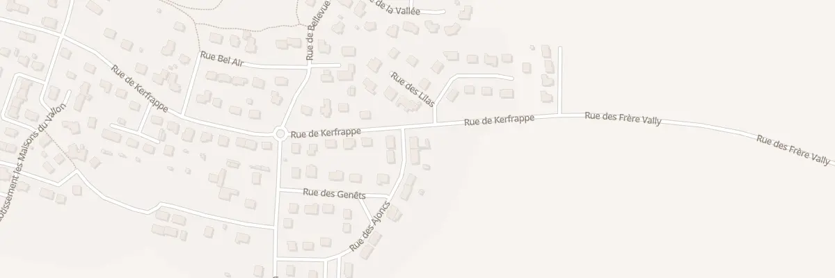 Plan du 26 Rue des Ajoncs au Sourn