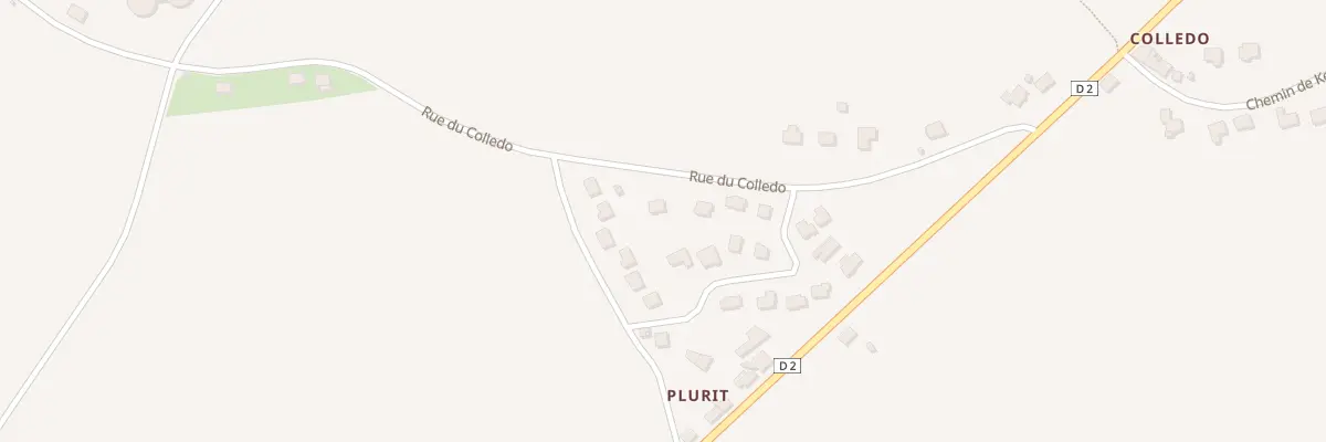 Plan du 5 Le Colledo au Sourn