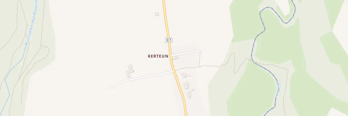 Plan du 78 Kerteun à Bringolo