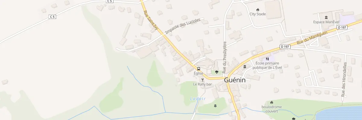 Plan du 15 Rue Saint Ivy à Guénin