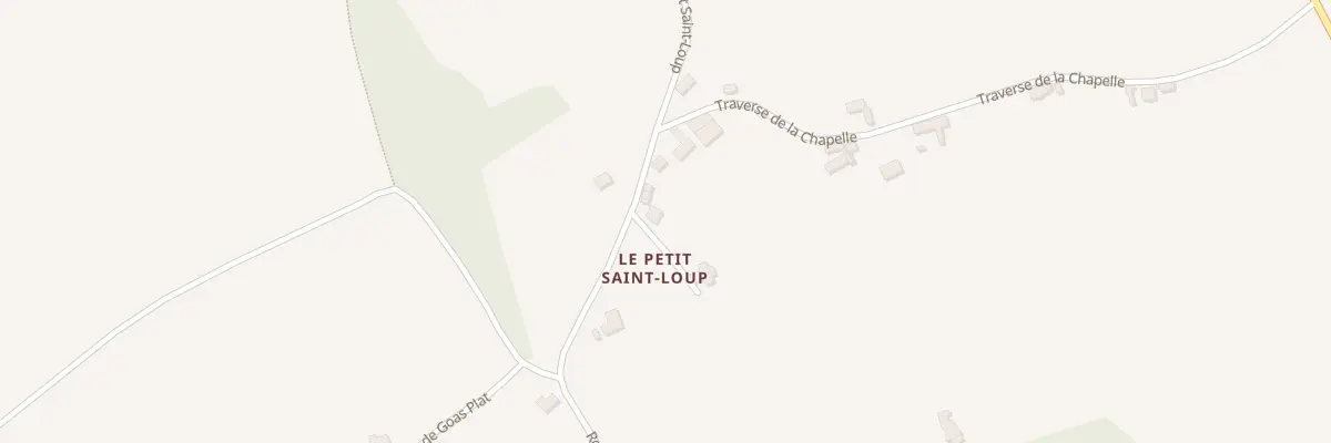 Plan du 7 Rte du Petit St Loup à Plouézec