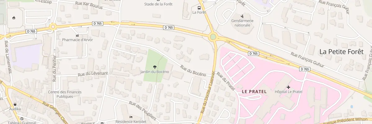 Plan du 2T Rue du Bocéno à Auray