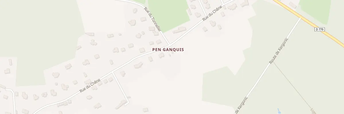 Plan du 21 Rue du Chene à Camors