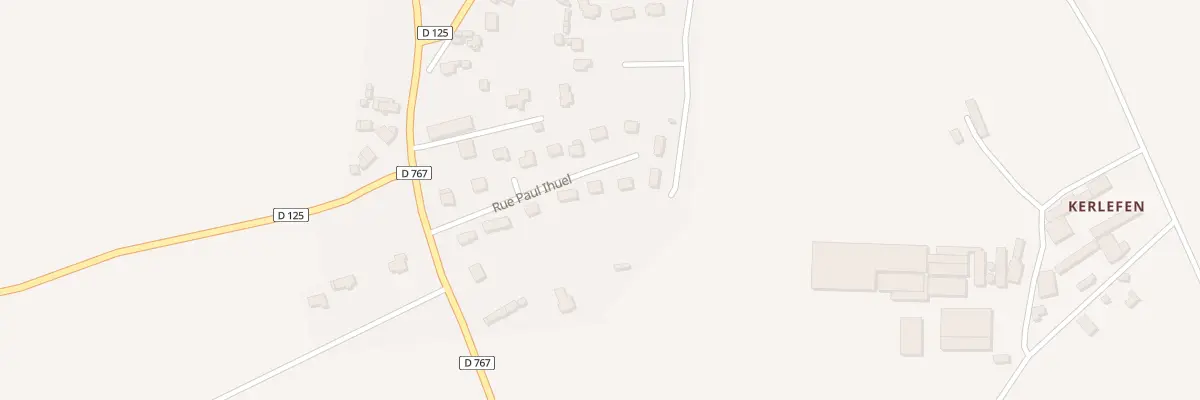 Plan du 5474 Rue Paul Ihuel à Neulliac
