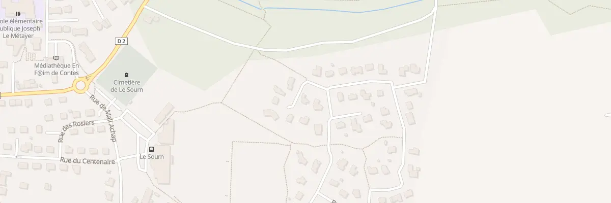 Plan du 11 Rue du Petit Bois au Sourn