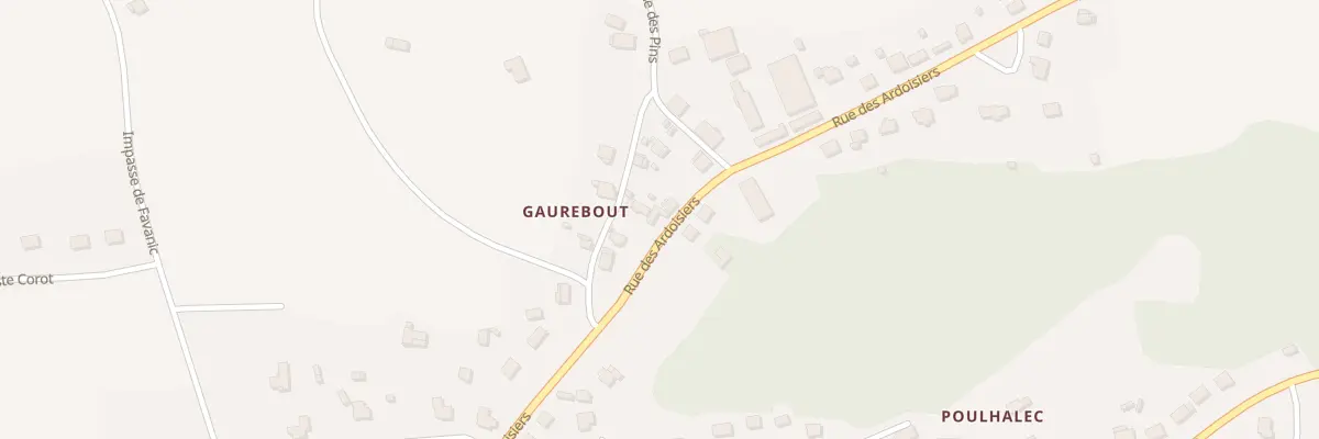 Plan du 45 Rue des Ardoisiers Mur de Bre à Guerlédan