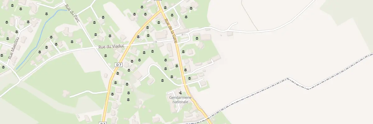 Plan du 27 Rue de la Gare à Lanvollon