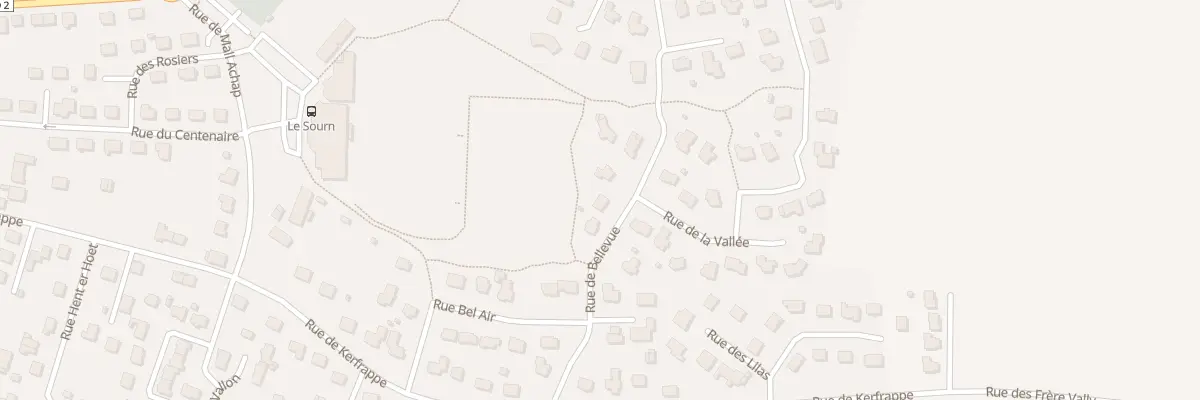 Plan du 5 Rue de Bellevue au Sourn