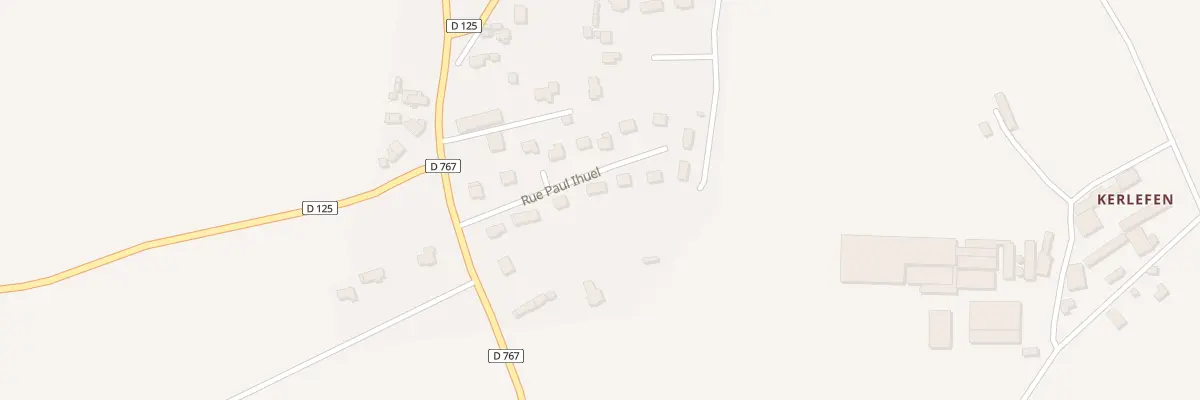 Plan du 5475 Rue Paul Ihuel à Neulliac