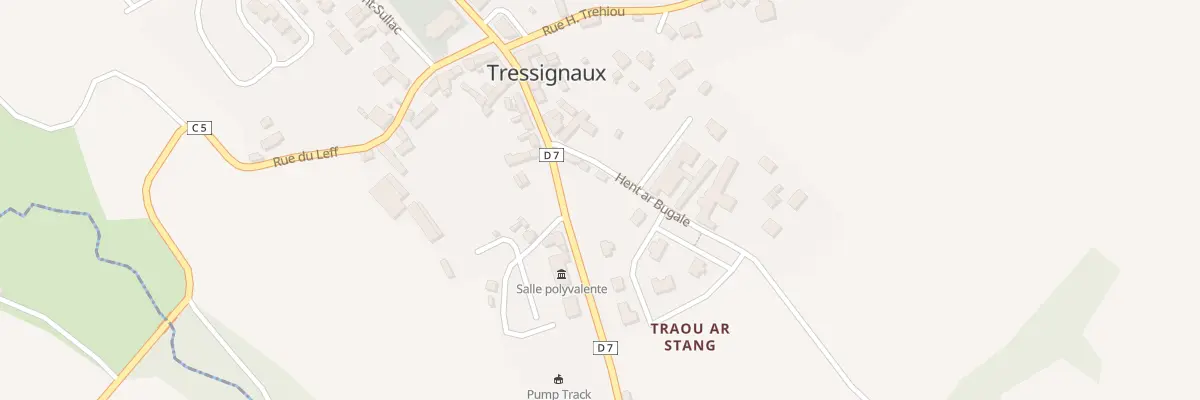 Plan du 2 Rue Francois Le Nabour à Tressignaux