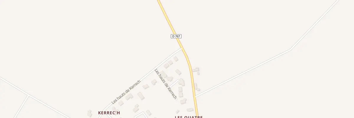 Plan du 1 Lot Les Hauts de Kerrech à Neulliac