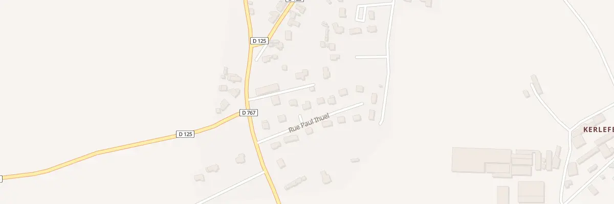 Plan du 5472 Rue Paul Ihuel à Neulliac