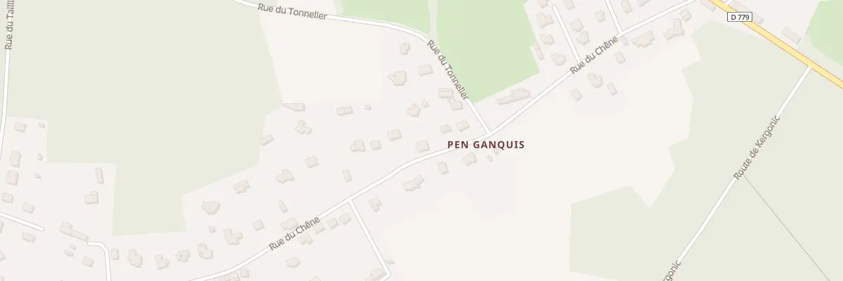 Plan du 18 Rue du Chene à Camors