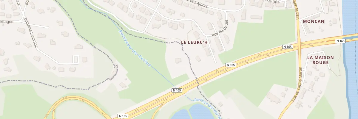 Plan du 5079A Che du Leurh à Crach
