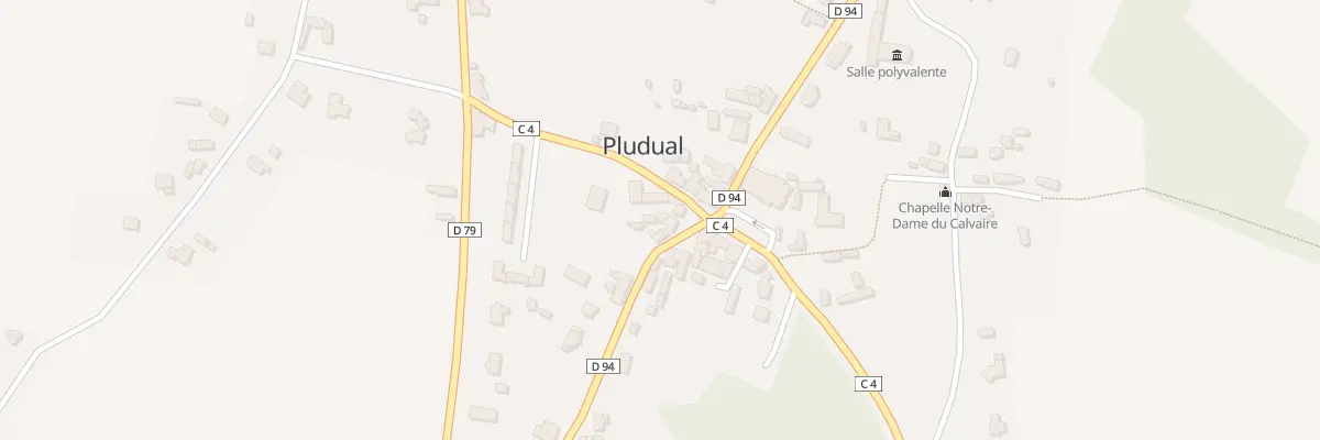 Plan du 5366 Le Bourg à Pludual
