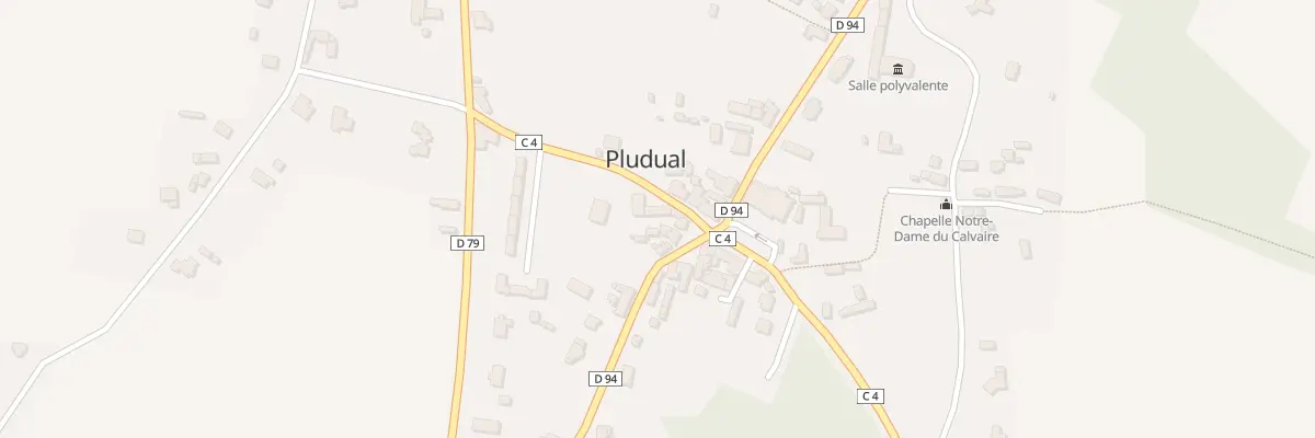 Plan du 5104 Le Bourg à Pludual
