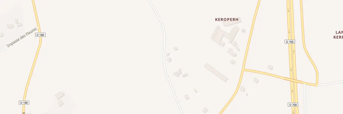 Plan du 5678 Keropert à Pluméliau-Bieuzy