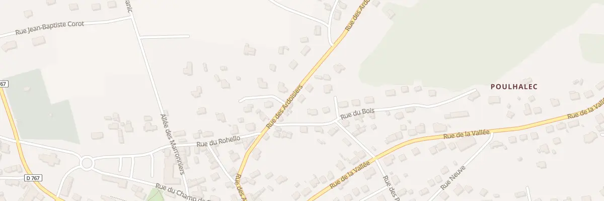 Plan du 24 Rue des Ardoisiers Mur de Bre à Guerlédan