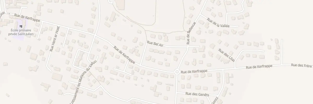 Plan du 6 Rue du Bel Air au Sourn