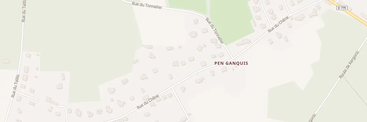 Plan du 22 Rue du Chene à Camors