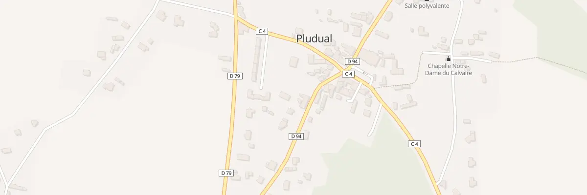 Plan du 5083 Le Bourg à Pludual
