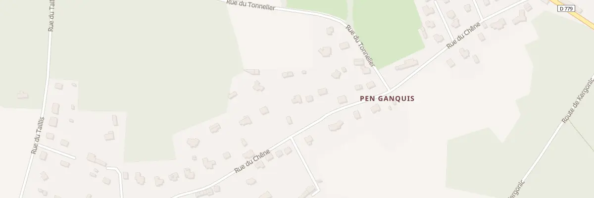 Plan du 24 Rue du Chene à Camors