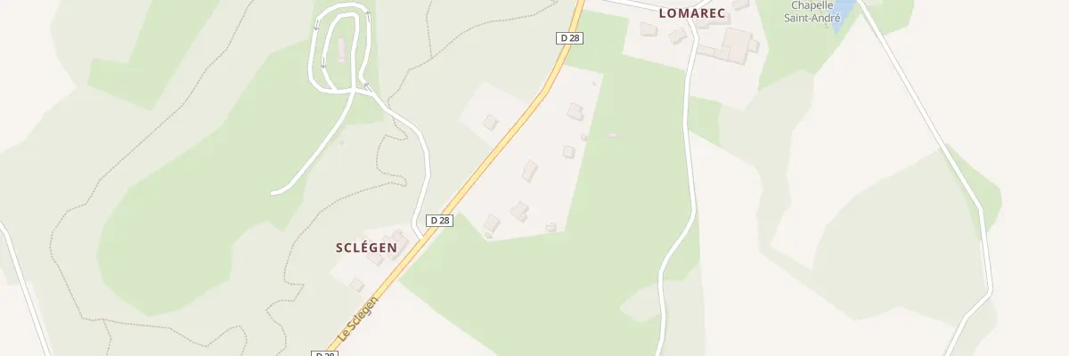 Plan du 2 Ham de Lomarec à Crach