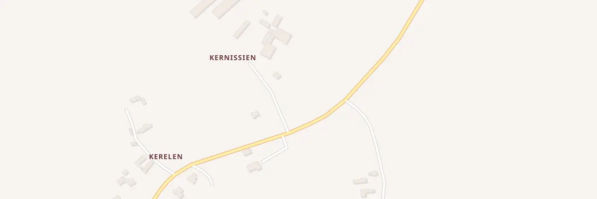 Plan du 5317 Kernizien à Boqueho
