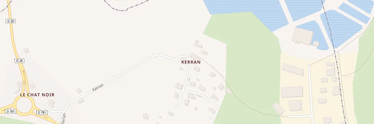 Plan du 5034 Kerran à Saint-Philibert