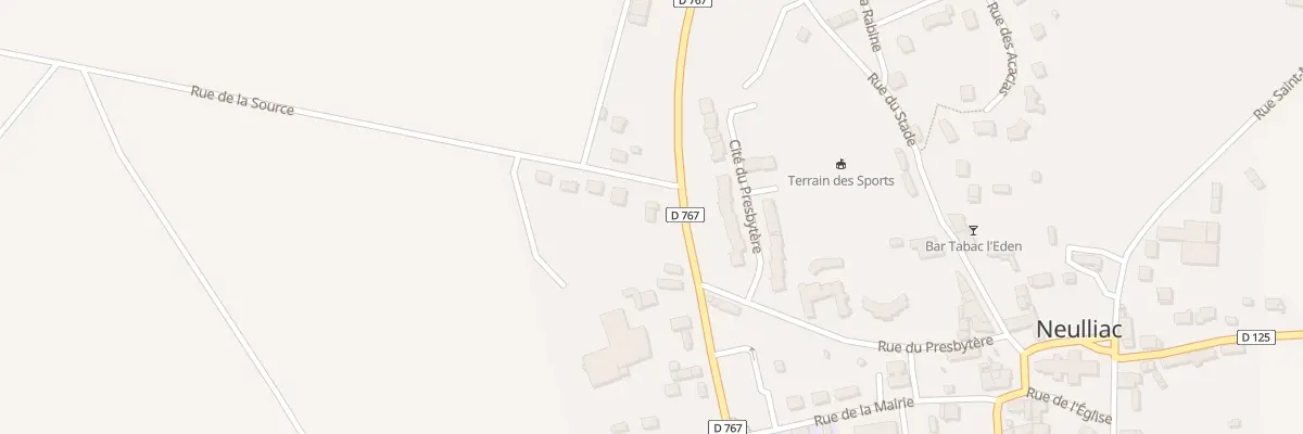 Plan du 5111 Deux Croix à Neulliac