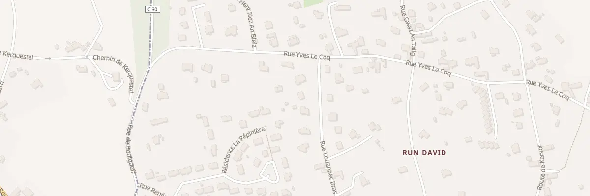 Plan du 15 Rue Louannec Braz à Plouézec