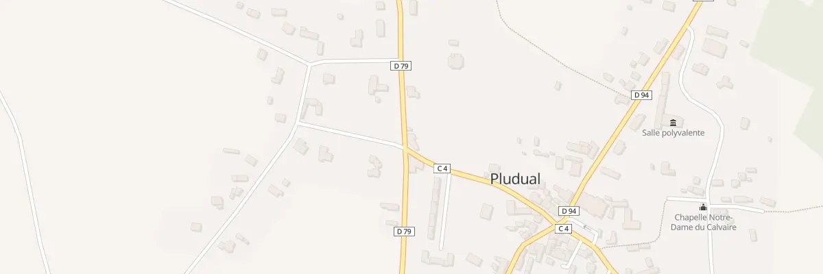 Plan du 1 Rue du Petit Pré à Pludual