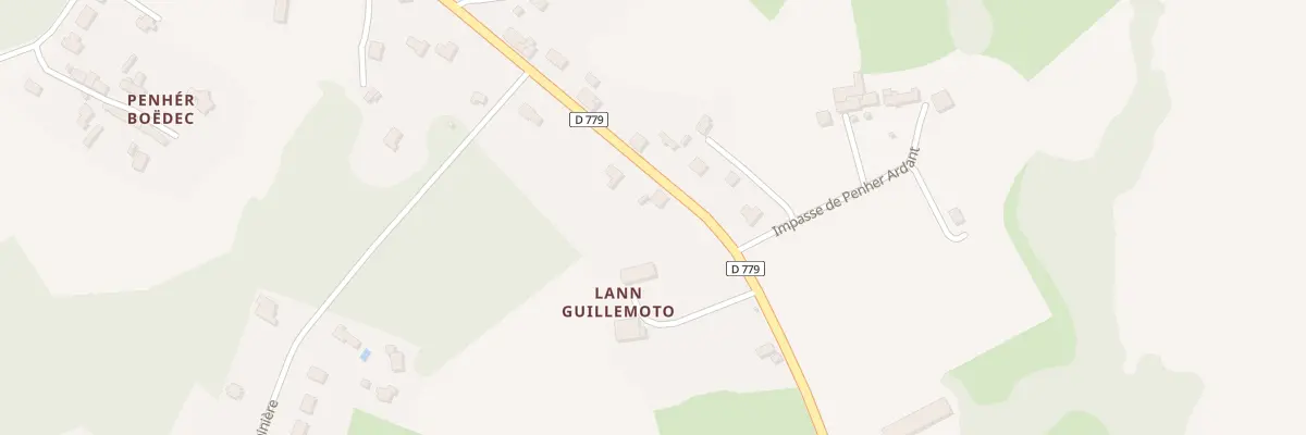Plan du 12 Rue du Petit Tallen à Camors
