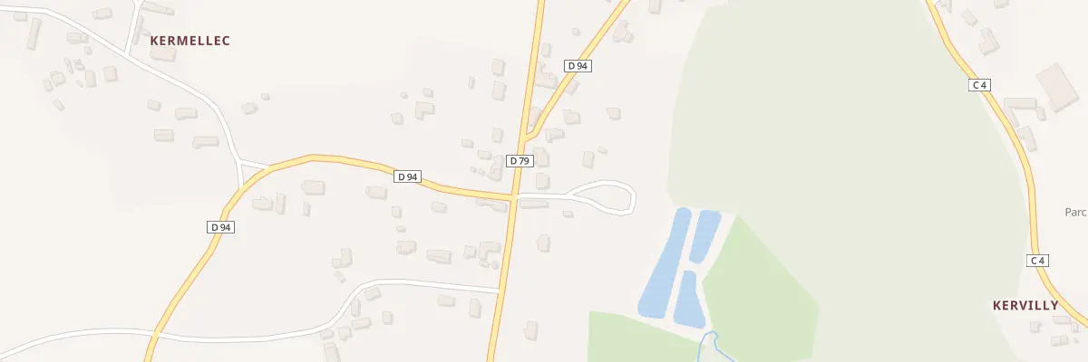 Plan du 10 Rue du Languidoué à Pludual