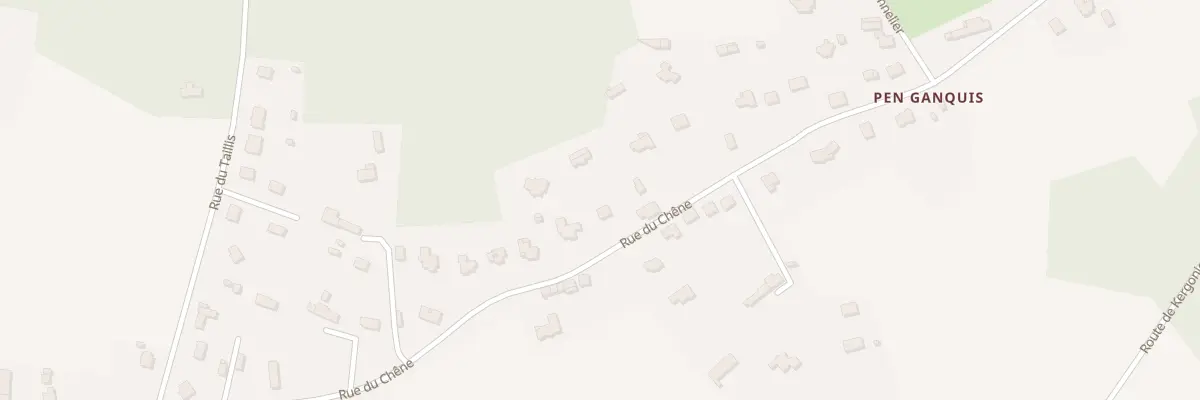 Plan du 36 Rue du Chene à Camors