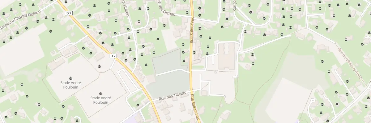 Plan du 13 Rue St Yves à Lanvollon