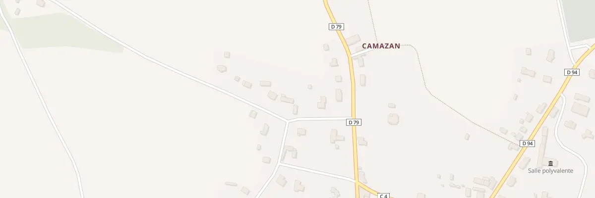 Plan du 20 Camazen à Pludual